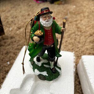 Pipka Santas Prizm Lucky Irish Santa ornament 11537 Christmas MIB figurine